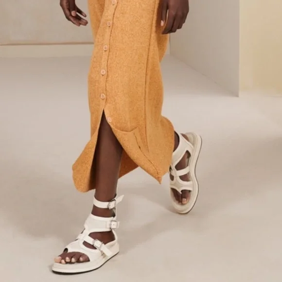 Zara | Shoes | Zara Srpls Collection Leather Gladiator Sandals